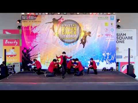 160625 [Wide] MRT cover BTS - Intro + RUN @Siam Square 1 Cover Dance 2016 (Audition)