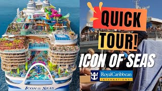 Royal Caribbean Icon of the Seas QUICK Tour 2024 | World's Largest Ship