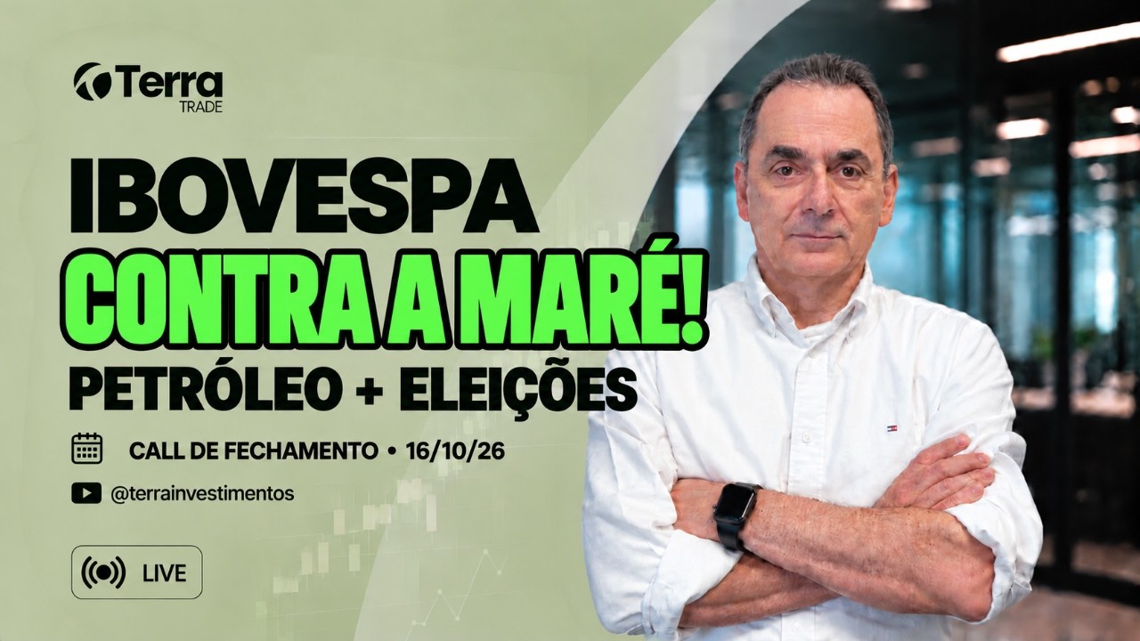 📈 Ibovespa contra a maré! Petróleo e eleições | Call de Fechamento 16/10/26