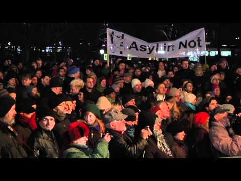 Eindrücke der Anti-WKR-Ball-Demo 2012