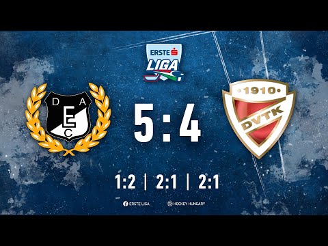 Gólösszefoglaló - EL 150 - DEAC - DVTK Jegesmedvék 5:4 20220102