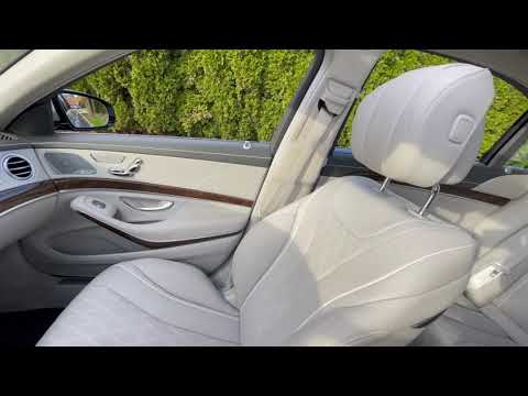 FOR SALE: 2017 Mercedes-Benz S550 Interior Review / Operating functions