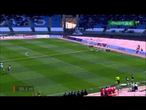 Almeria - Elche CF - Nicky Bille y Xumetra al finalizar el partido