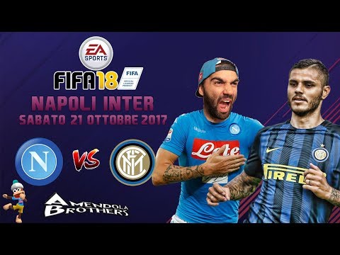 FIFA 18 Pronostico Napoli - Inter - 21/10/2017