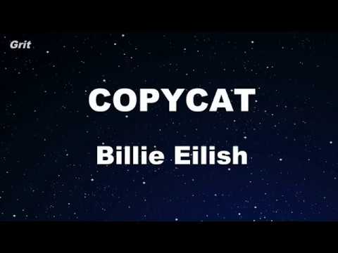 Karaoke♬ COPYCAT - Billie Eilish 【No Guide Melody】 Instrumental