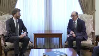 Meeting of the Foreign Minister of Armenia Ara Aivazian with the representatives of the International Committee of the Red Cross