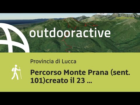 Cammino in provincia di Lucca: Percorso Monte Prana (sent. 101)creato il 23 apr 2024 14:53:27