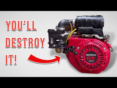 How To Set A Honda Engine Governor. (Easy DIY Tutorial)