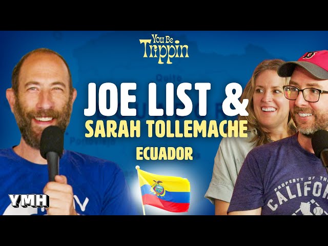 Sarah Tollemache and Joe List on You Be Trippin' Podcast, image