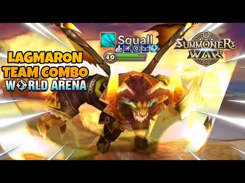 Lagmaron Team Combo in World Arena Ep. 4 - Summoners War