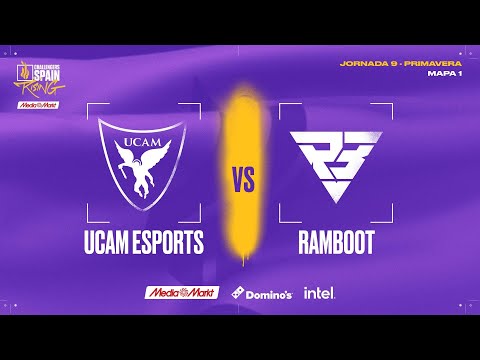UCAM ESPORTS VS RAMBOOT - MAPA 1 - JORNADA 9 - CHALLENGERS SPAIN: RISING MEDIAMARKT 2 2025