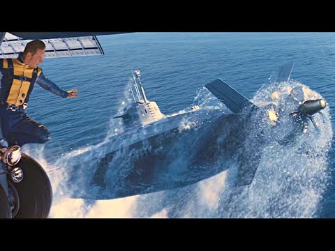 Magneto's Moving The Submarine Away | X-Men First Class Erik SuperPower Scene