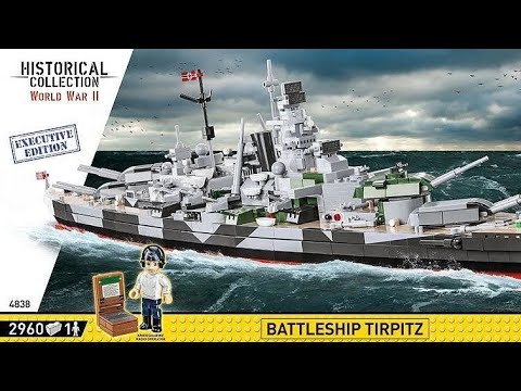 #Cobi 4838 Schlachtschiff Tirpitz Speed Build