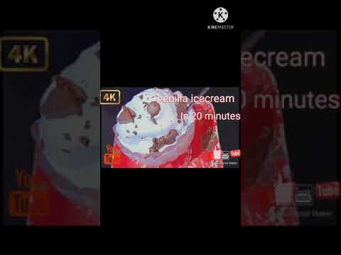 venilla ice-cream  in 40 rupees  in two ingedenetes   very easy and tasty 😋😋