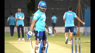 prithvi shaw superb batting practice in UAE IPL 2020 prithvi shaw superb batting practice in UAE IPL 2020