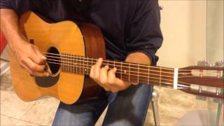 Video thumbnail for Paul Helou guitar demo 70s martin D18S by bluegrasspaul