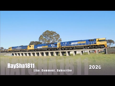 5MP2 - NR111-AN11-NR29 (PacNat Steel) Inverleigh - Australian Trains by Raysha1811