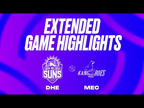 Den Helder Suns vs. Kangoeroes Basket Mechelen Extended Game Highlights