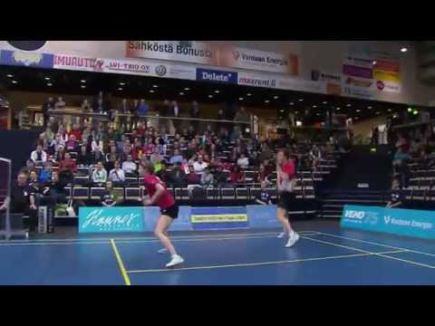 Highlight - 2014 Finnish Open XD Final - Skaarup Rasmussen/Grebak vs Ruponen/Högström
