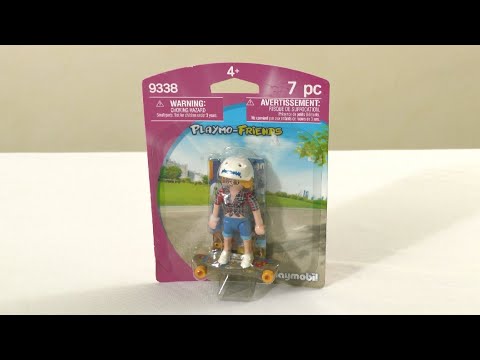 Unboxing Playmobil : La skateuse (2018) – 9338