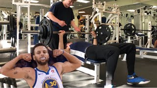 Can a 17 year old Bench Press more then Stephen Curry?