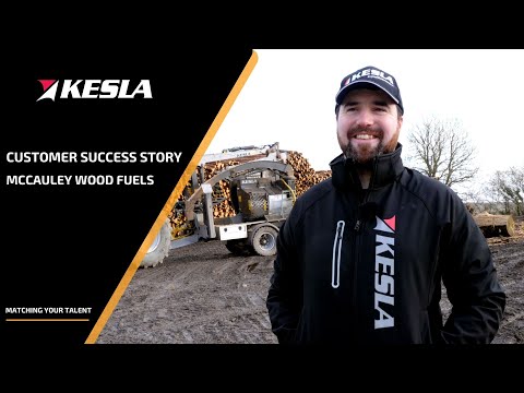 McCauley Wood Fuels: KESLA C645T and 305T loader