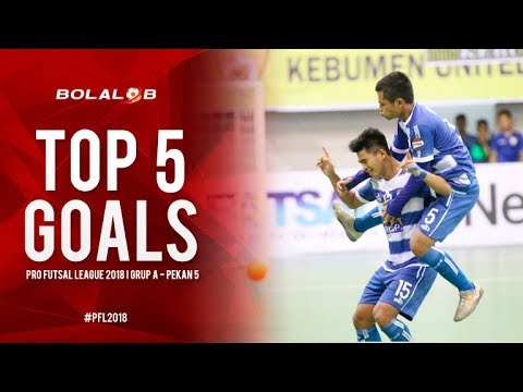 BACKHEEL GOAL! - Top 5 Goals Pro Futsal League 2018 | Week 5