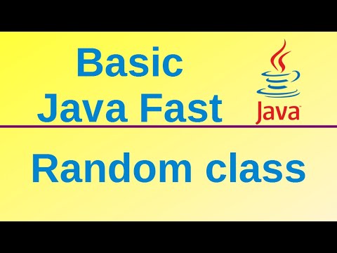 Random Numbers With Random Class Basic Java Fast 29