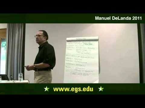 Manuel DeLanda. Economies of Scale and Agglomeration. 2011