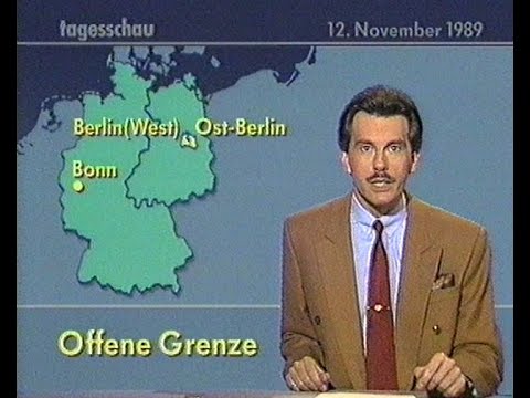 Tagesschau vom 12.11.89 - Offene Grenze