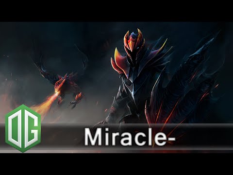 OG.Miracle- Dragon Knight Gameplay - Unranked Match - OG Dota 2