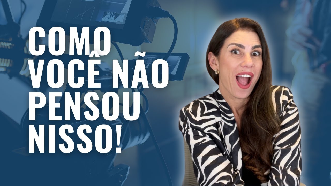 Você não precisa de iluminação e cenário para gravar vídeos como você imagina!