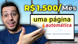 Esse BLOG automático de 1 Página gera renda todo mês com Google (WordPress + N8N)
