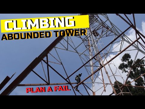 Climbing Abandoned Tower | @rrnaviwild @RRNAVISINGH