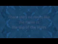 Eddie Rabbit - Room At The Top Of The Stars (Lyrics)