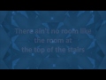 Eddie Rabbit - Room At The Top Of The Stars (Lyrics)