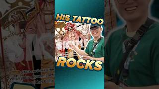 A Rocks MEGAFAN Rolled Up #shorts #onepiecetcg #onepiece  #tcg #vendorpov