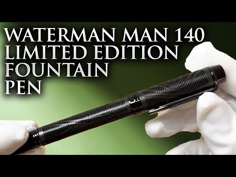 New Fountain Pen Releases of Appelboom: Waterman Man 140 Limited Edition Fountain Pen