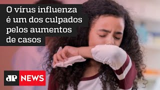 Sobem casos de gripe em São Paulo