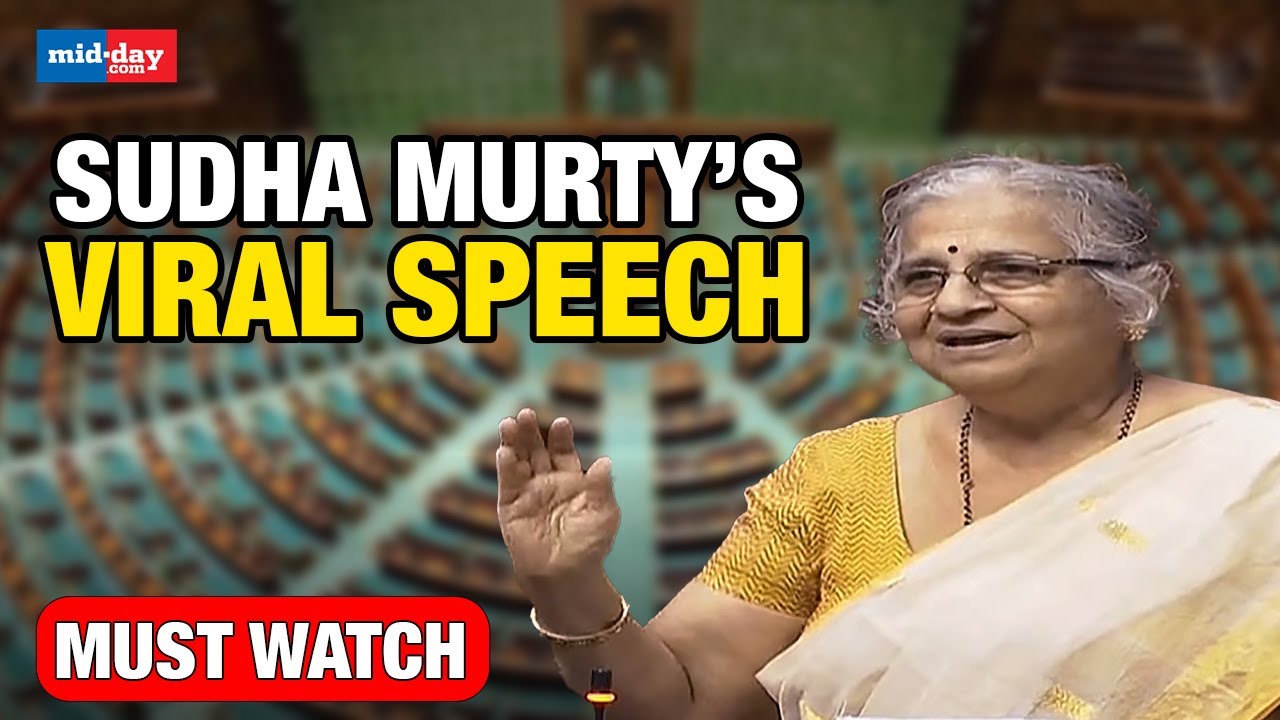 Rajya Sabha: Sudha Murty’s maiden speech gets praises from PM Modi