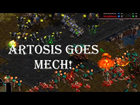 Artosis goes Mech in this TVZ and then totally FORGETS how to expand!!