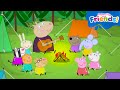 Peppa Pig Friends Goes On A School CAMPING Trip Sleepover Fun Cartoon For Kids 35 Minutes