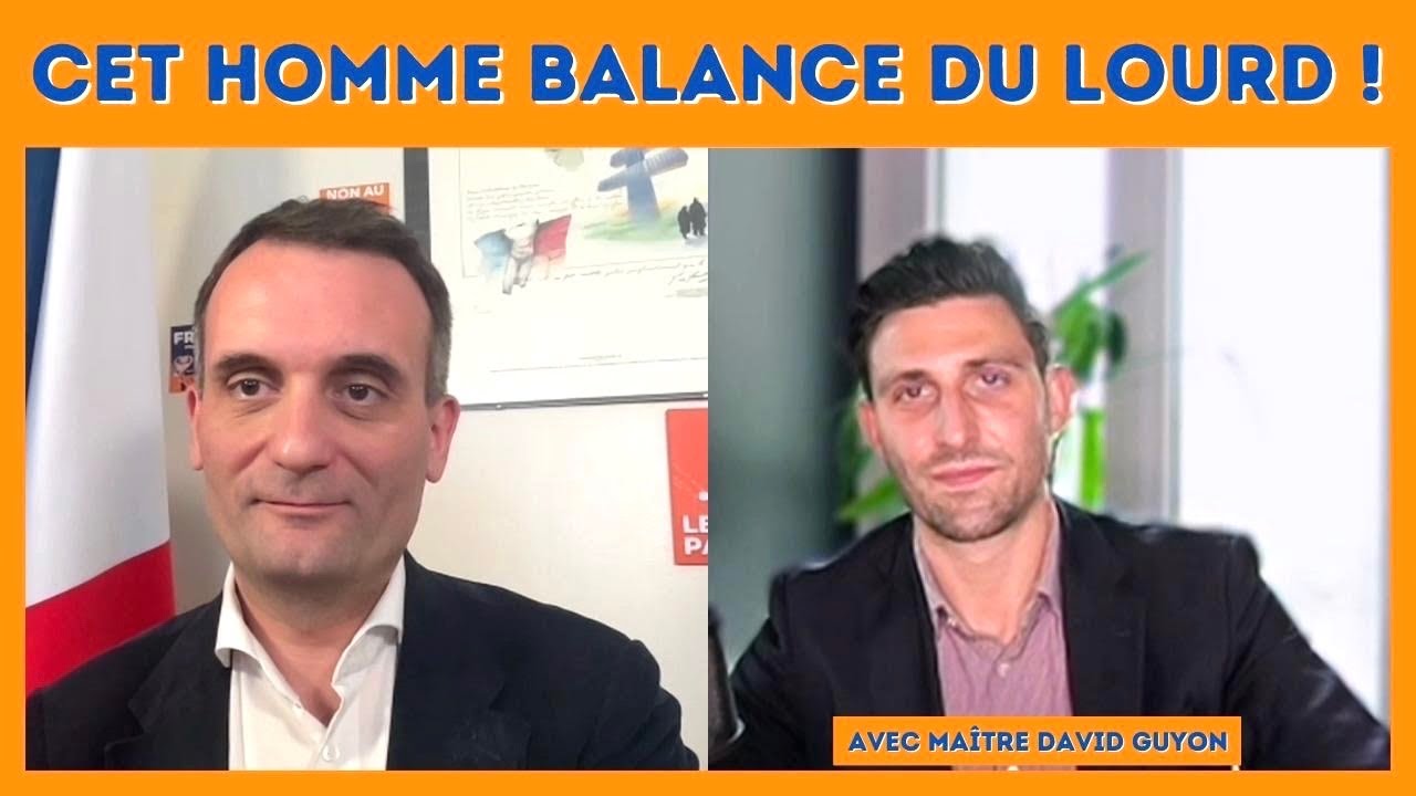 « Ursula Von der Leyen va prendre très cher ! » Me David Guyon et Florian Philippot