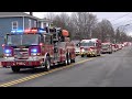 Chester Volunteer Fire Company 2025 New Year S Day Lights Sirens Parade