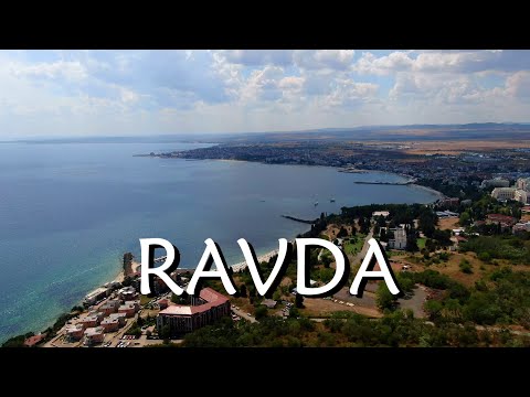Ravda - The calm family vacation village near Sunny beach [drone 4k]