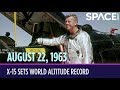 OTD In Space Aug 22 X 15 Sets World Altitude Record