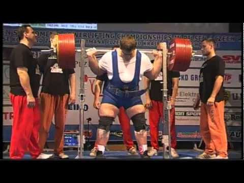 2011 IPF World Championship Dmitry Ivanov 460 kg Squat (Unofficial World Record)
