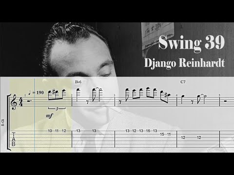 Swing 39 - Django Reinhardt | Gypsy Guitar Tab