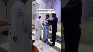 Download lagu Mama Dangote Kwa Mara ya Kwanza Ambeba Mtoto wa Diamond na Zuchu mp3