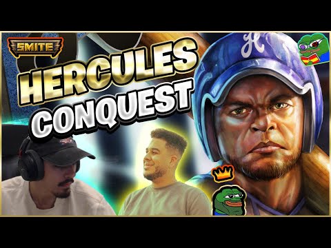 HERCULES, NO ME LO ESPERABA... | Julio | Smite Ranked Conquest DuoQ Cuban 🌟